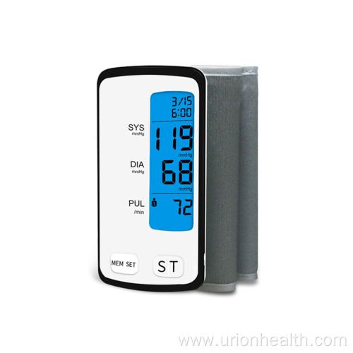 CE blood testing equipment arm blood pressure monitor